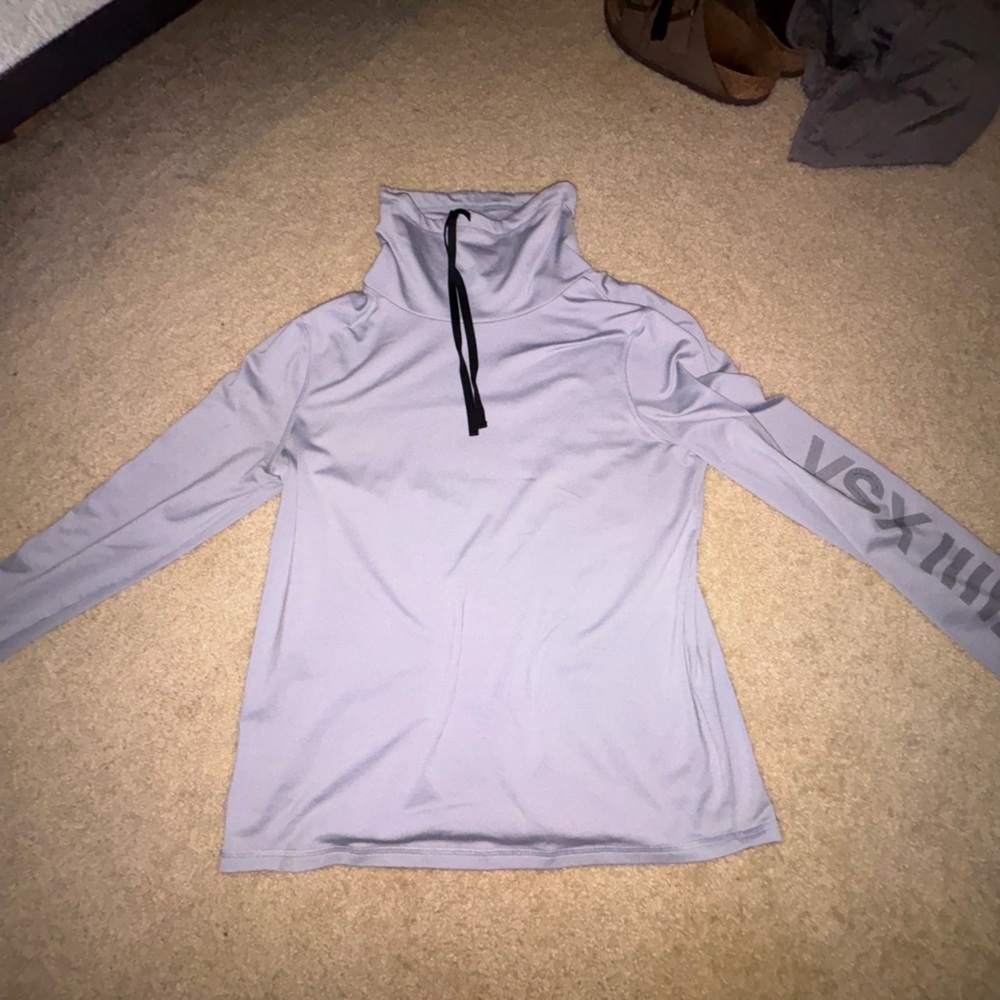 Victoria's Secret Gray and Pink Sport Top